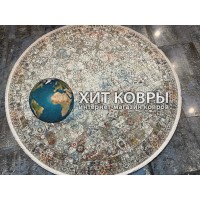 Турецкий ковер Elexus Olimpos 023 Бежевый круг